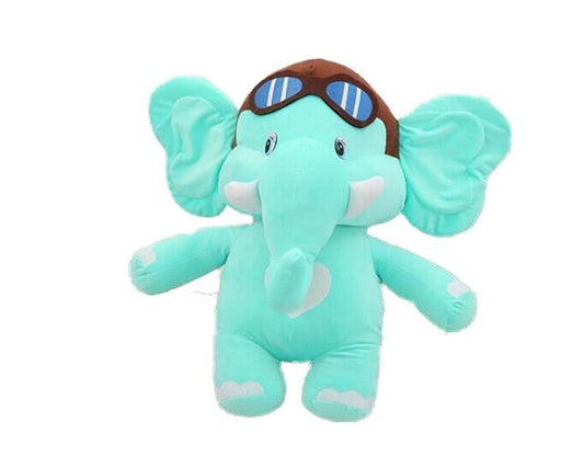 Peluche Éléphant Aviateur - Peluche Center | Boutique Doudou & Peluches