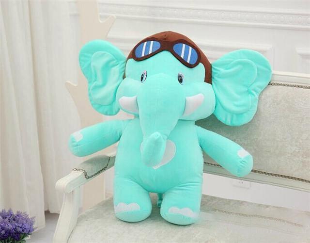 Peluche Éléphant Aviateur - Peluche Center | Boutique Doudou & Peluches