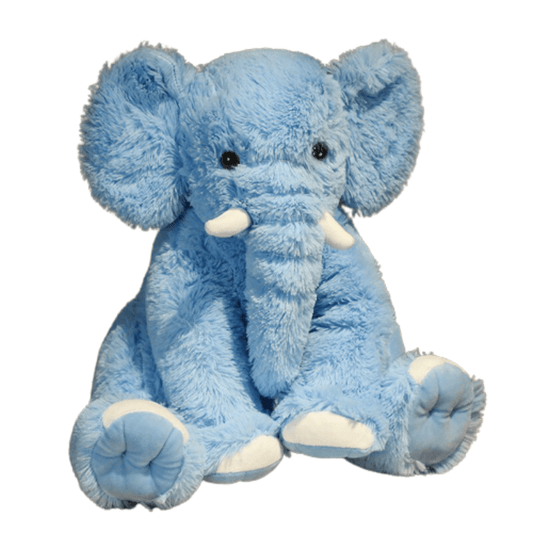 Doudou Éléphant Bleu