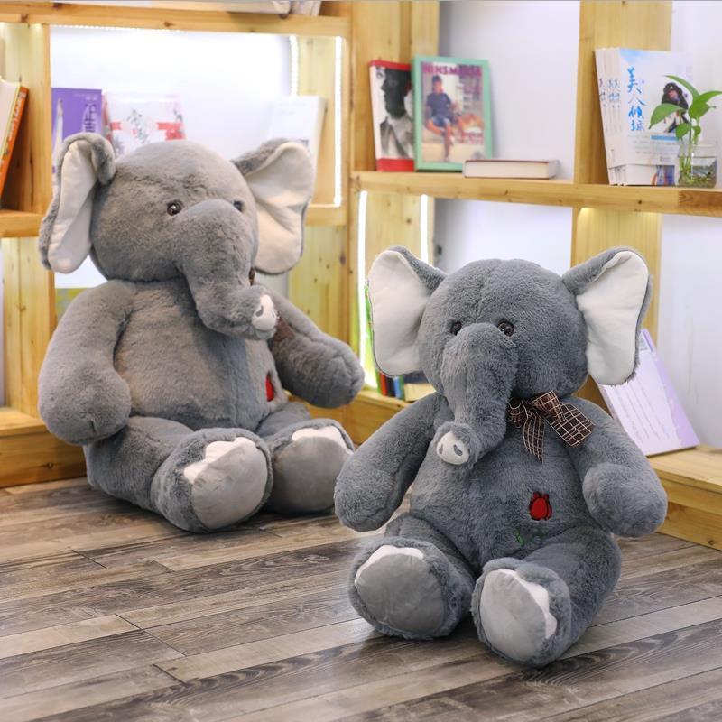 Peluche Éléphant Fleur - Peluche Center | Boutique Doudou & Peluches