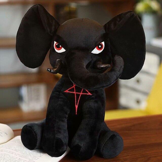 Peluche Éléphant Noir - Peluche Center | Boutique Doudou & Peluches