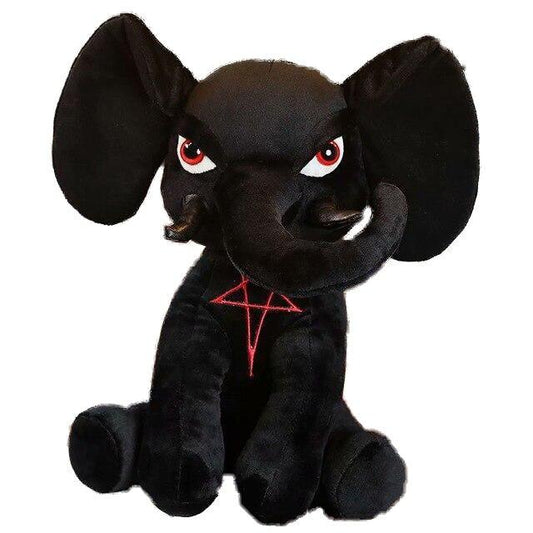 Peluche Éléphant Noir - Peluche Center | Boutique Doudou & Peluches