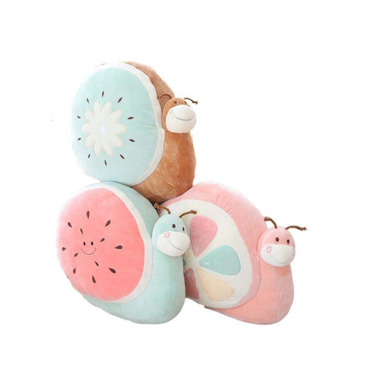 Peluche Escargot Fruit - Peluche Center | Boutique Doudou & Peluches