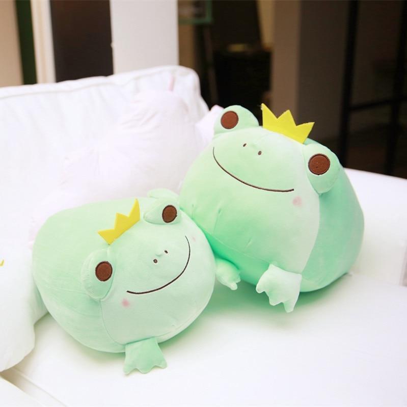 Peluche Grenouille Couronne - Peluche Center | Boutique Doudou & Peluches