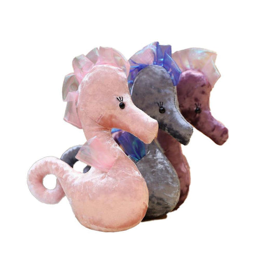 Peluche Hippocampe Paillette - Peluche Center | Boutique Doudou & Peluches