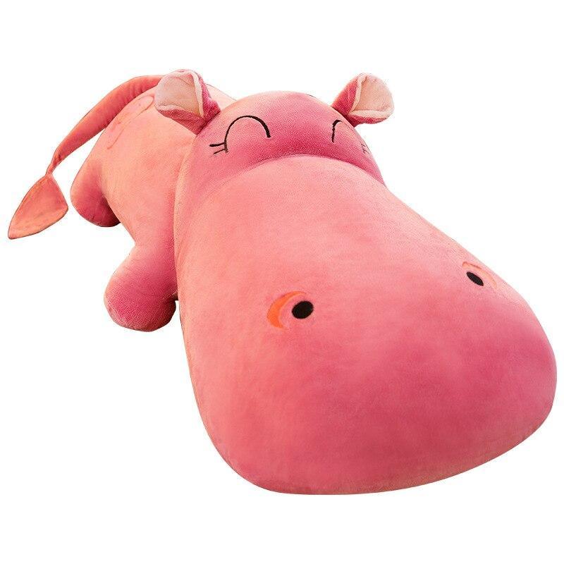 Peluche Hippopotame Plat - Peluche Center | Boutique Doudou & Peluches