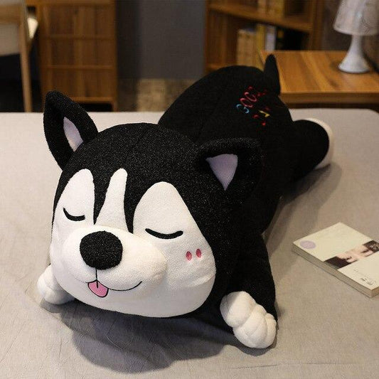 Peluche Husky Kawaii Géant - Peluche Center