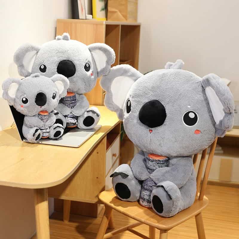 Koala wooden cuddly toy