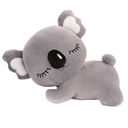 Gray Dream Koala Plush