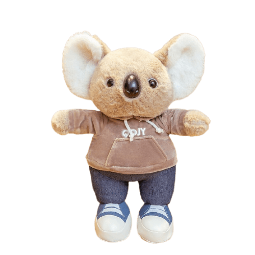 Koala Plush Sweatshirt Brown 