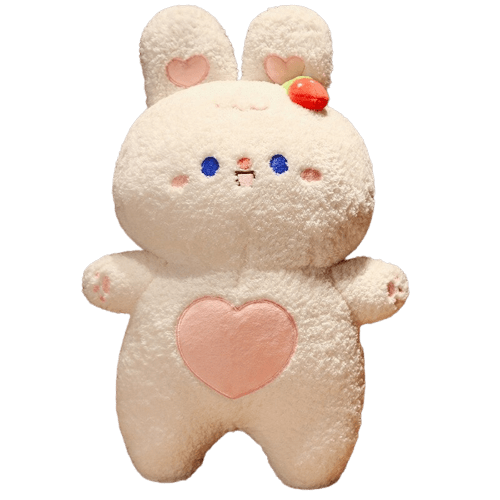 Heart Rabbit Plush