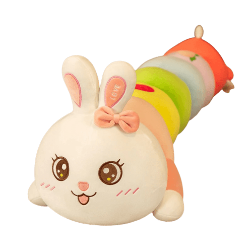 Multicolored Rabbit Plush