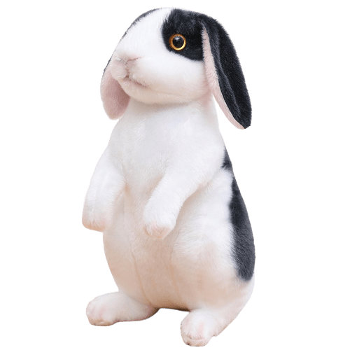 Realistic Plush Rabbit