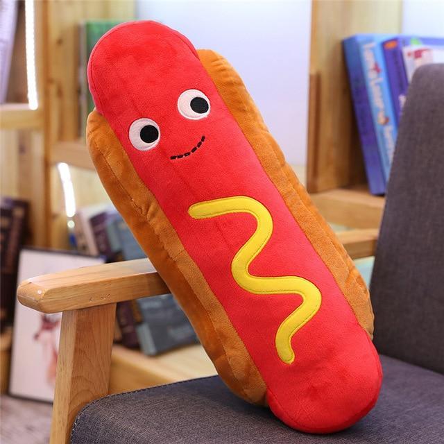 Peluche Nourriture Hot Dog - Peluche Center | Boutique Doudou & Peluches