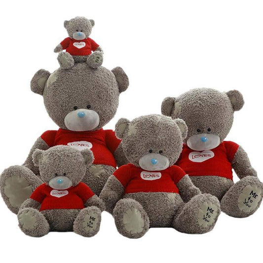 Peluche Ours avec T-shirt ''Loves'' - Peluche Center | Boutique Doudou & Peluches