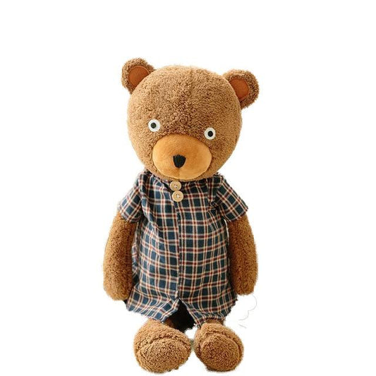 Peluche Ourson Chemise - Peluche Center | Boutique Doudou & Peluches