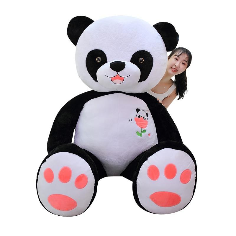 Géante Peluche Panda - Grande Taille & Doudou