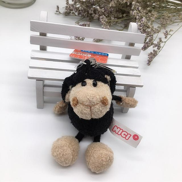 Peluche Porte Clés Mouton Noir - Peluche Center | Boutique Doudou & Peluches