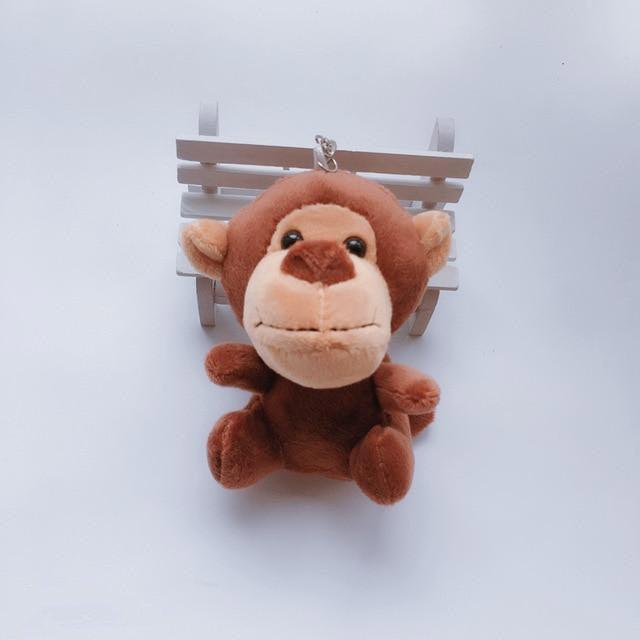 Peluche Porte Clés Singe Mignon - Peluche Center | Boutique Doudou & Peluches