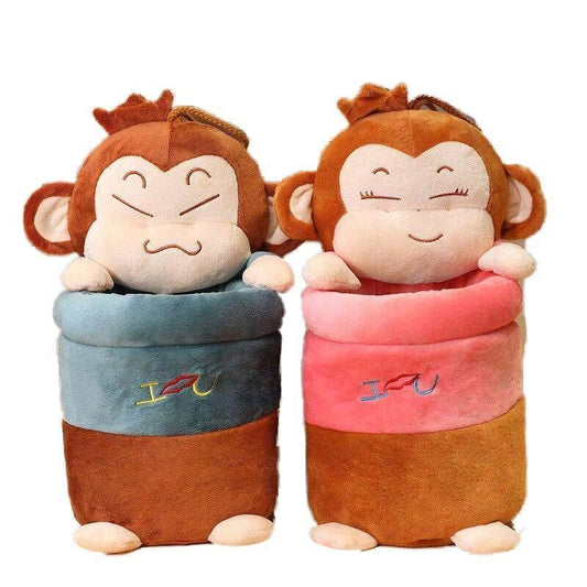 Peluche Pot Singe - Peluche Center | Boutique Doudou & Peluches