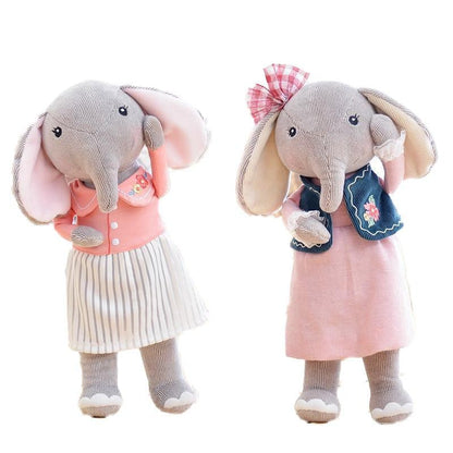 Peluche Poupée Éléphant - Peluche Center | Boutique Doudou & Peluches