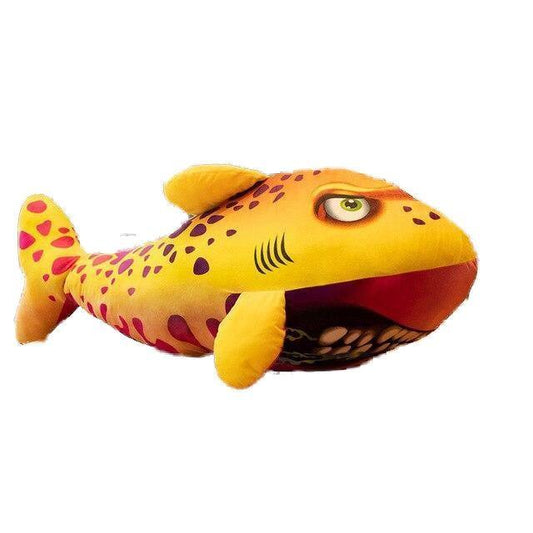 Peluche Requin Jaune - Peluche Center | Boutique Doudou & Peluches