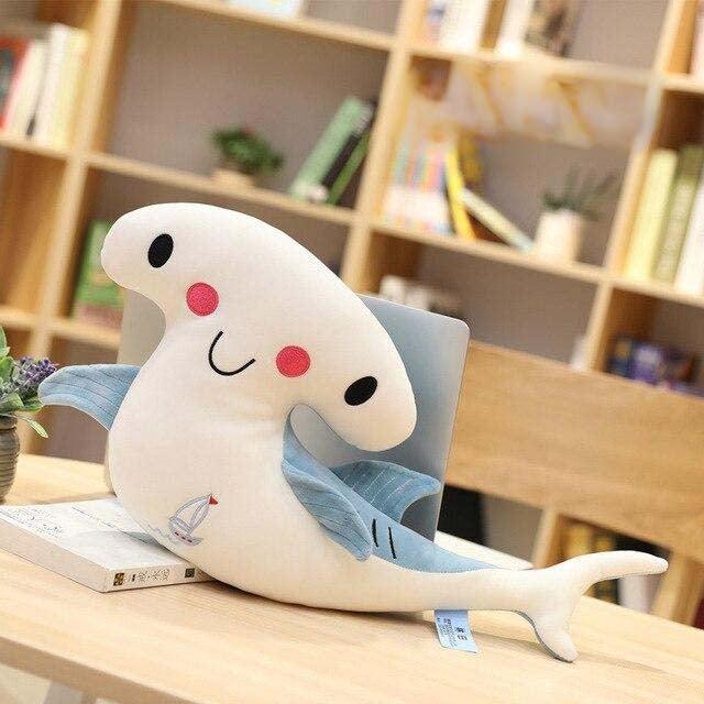 Peluche Requin Marteau Blanc - Peluche Center | Boutique Doudou & Peluches