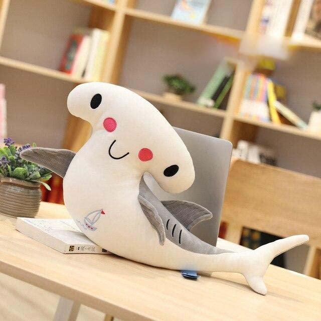 Peluche Requin Marteau Blanc - Peluche Center | Boutique Doudou & Peluches