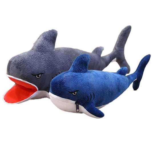 Peluche Requin Zip - Peluche Center | Boutique Doudou & Peluches