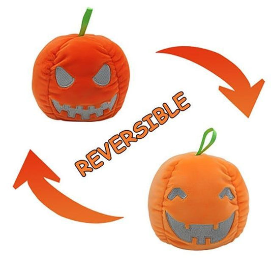 Peluche Réversible Citrouille Halloween - Peluche Center | Boutique Doudou & Peluches