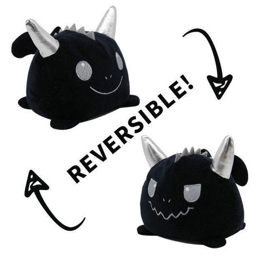 Peluche Réversible Dragon Noir - Peluche Center | Boutique Doudou & Peluches