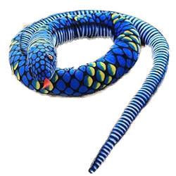 Peluche Serpent Bleu - Peluche Center | Boutique Doudou & Peluches
