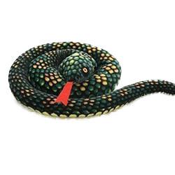 Peluche Serpent Jaune et Vert - Peluche Center | Boutique Doudou & Peluches