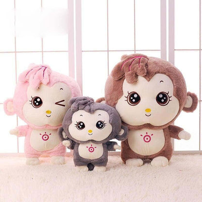 Peluche Singe Fille - Peluche Center | Boutique Doudou & Peluches