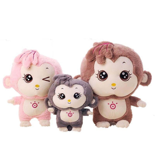 Peluche Singe Fille - Peluche Center | Boutique Doudou & Peluches