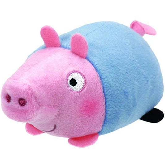 Peluche Ty Peppa Pig Bleu - Peluche Center | Boutique Doudou & Peluches