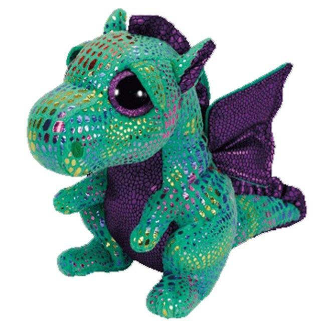 Peluche Ty Dragon vert - Peluche Center | Boutique Doudou & Peluches