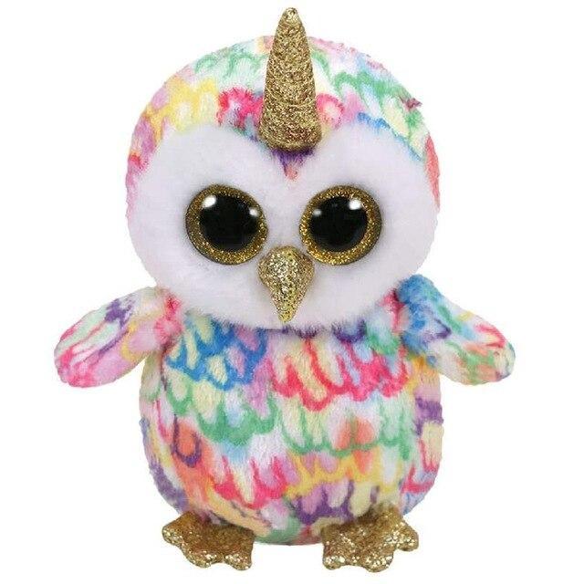 Peluche Ty Hibou Multicolore - Peluche Center | Boutique Doudou & Peluches