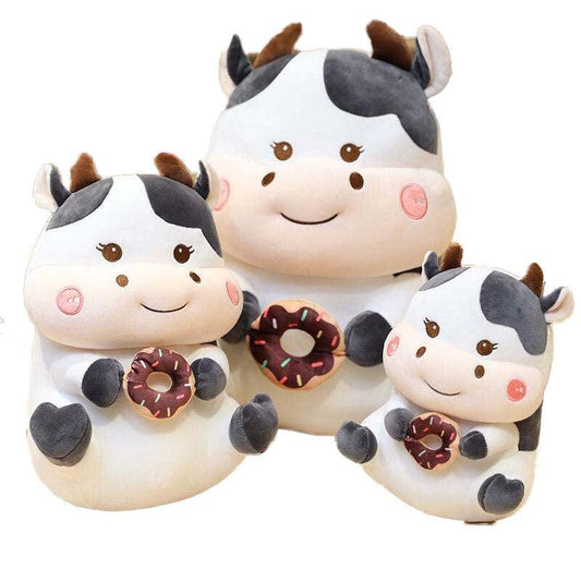 Peluche Vache Gourmande - Peluche Center | Boutique Doudou & Peluches