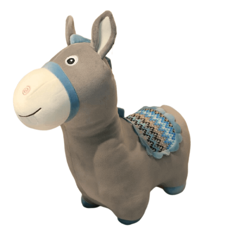 Peluche Cheval Bleu