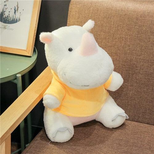 Peluche Hippopotame Licorne