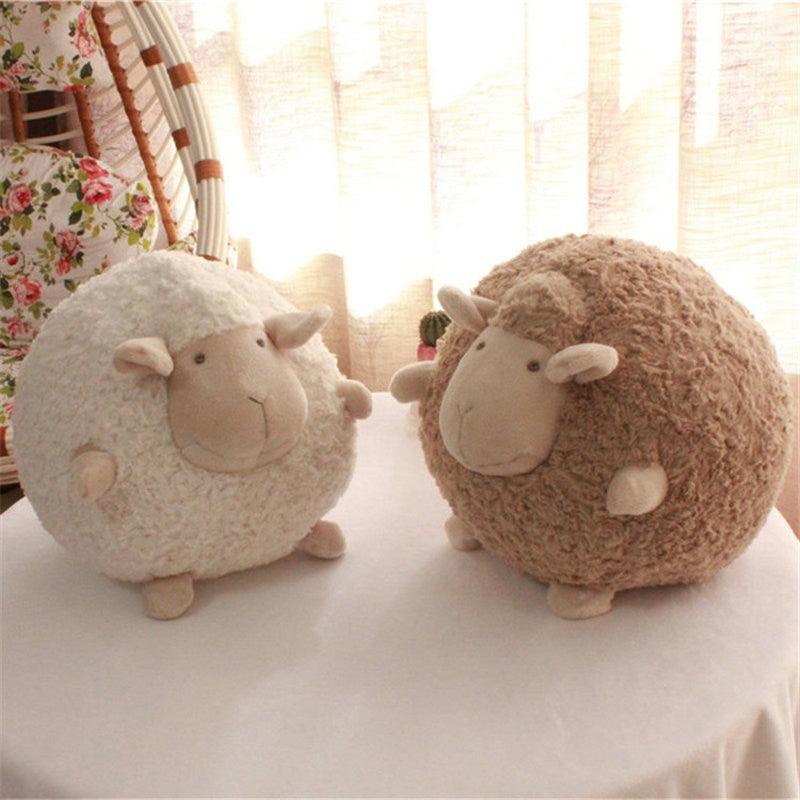 Peluche Poupée Mouton Agneau en forme de boule