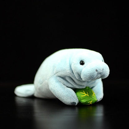 Peluche Manatee réaliste 4" (4,5 cm)