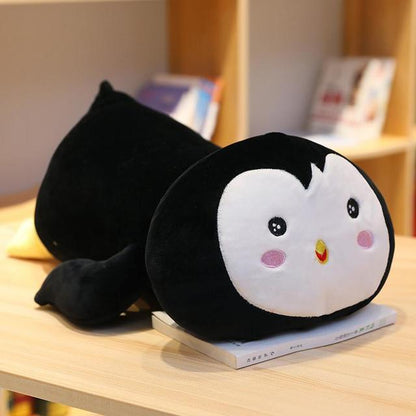 Long Cute Cartoon Animal Plush Pillows