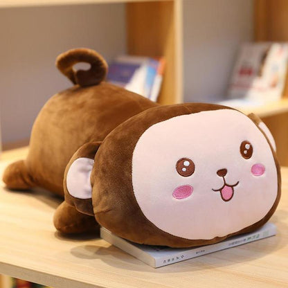 Long Cute Cartoon Animal Plush Pillows