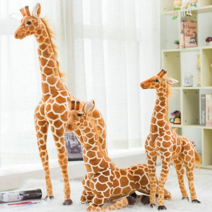 Realistic Giant Giraffe Plush Doll