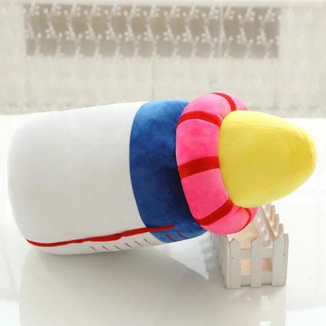 Milk Bottle Plush Pillow