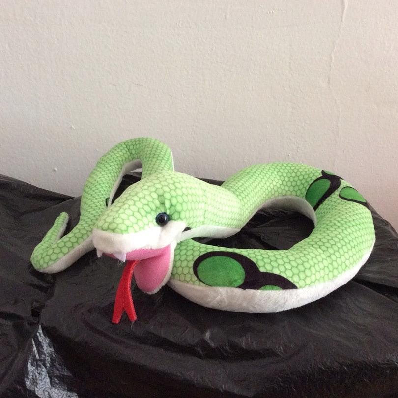 Peluche Python réaliste