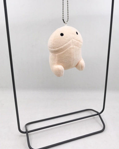 Kawaii mini penis keychain plush toys