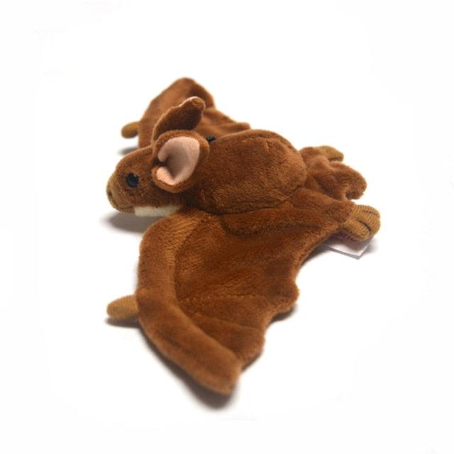 4.5 Inch Dark Bat Plush Toys, Realistic Stuffed Wild Animals